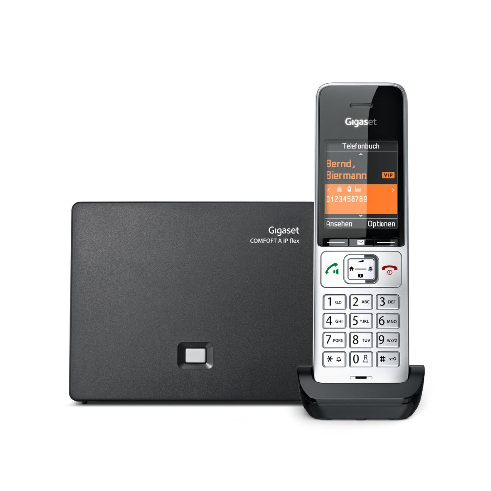 Gigaset COMFORT 500A IP Flex SIP DECT Phone And Analog PSTN Port 102