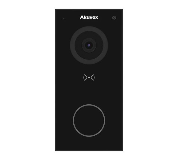 Akuvox E12S black SIP Video Türsprechanlage, Aufputzmontage