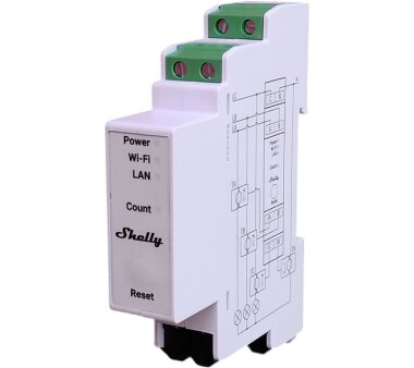 Shelly Pro 3EM 3-Phase Energy Meter on DIN rail incl. 3x...