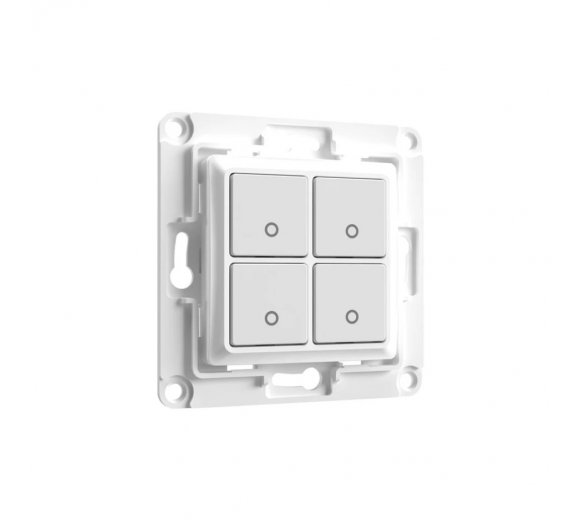 Shelly Wall Switch 4 (4-way - white)