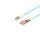 Duplex fibre Optics patch cable 1m LC-SC, 50/125um, Multimode OM3