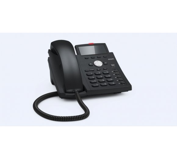 Snom D315 VoIP Telefon, Gigabit switch, Dual Stack IPv4/IPv6