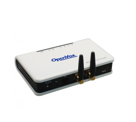 OpenVox WGW1002G GSM VoIP Gateway, 2 Kanal GSM (3CX, Askozia, Asterisk IP PBX kompatibel)