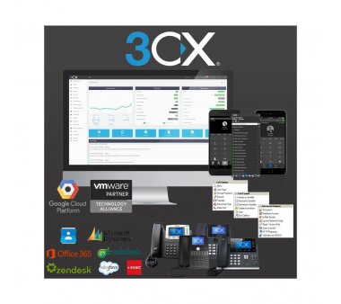 3CX Phone System - Professional Edition 16SC (3CXPSPROF16)
