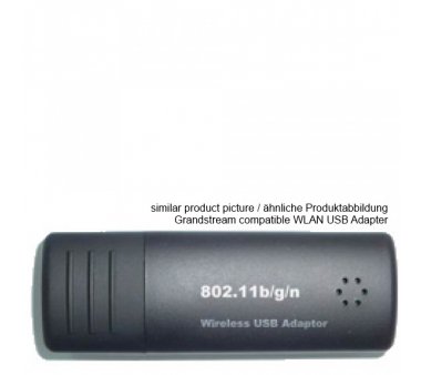 Grandstream Wireless Adapter, the Wifi-Stick for GXV-3140 (Grandstream compatibler WLAN USB Stick)