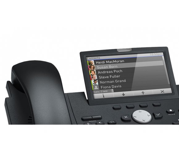 snom D375 VoIP Telefon, Gigabit switch, VPN, 12 SIP Konten, Bluetooth-kompatibel