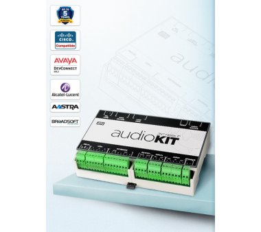 2N EntryCom IP Audio-Kit, SIP Voice communication for all types of devices (traditional entrycom systems, parking systems, information boards, industrial equipment or ATMs)