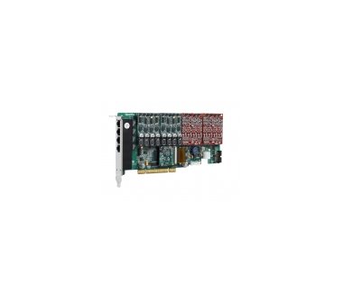 OpenVox AE1610P13, 16 Port Analog PCI Card + 1 FXS400 + 3...