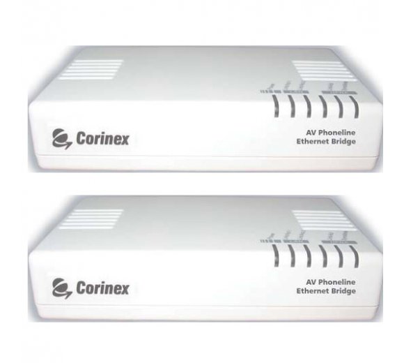 Corinex AV192 Phoneline Ethernet Adapter Set, HPNA HomePNA V3.1