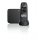 Gigaset E630 schwarz analog DECT Telefon mit Taschenlampenfunktion, Vibrations- und Blinkalarm (stoßfest als auch wasser- und staubabweisend IP65)
