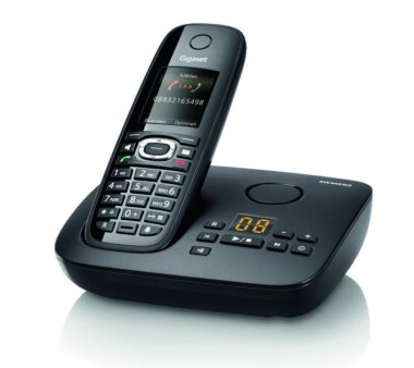 Gigaset CX595 isdn mit Anrufbeantworter, pianoschwarz