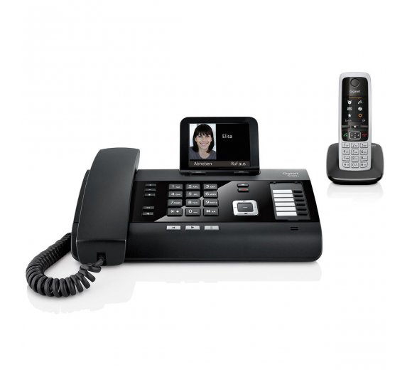 Gigaset DL500 A + C430HX schnurlos Telefon, mit Anrufbeantworter