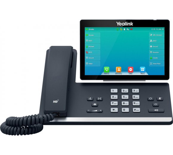 Yealink T57W IP Phone with Wi-Fi IEEE 802.11ac & Bluetooth 4.2