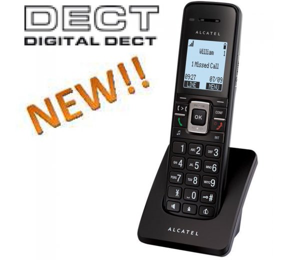 ALCATEL Temporis IP15 Additional DECT handset, compatible with IP300, IP700G, IP2015 IP-DECT phone
