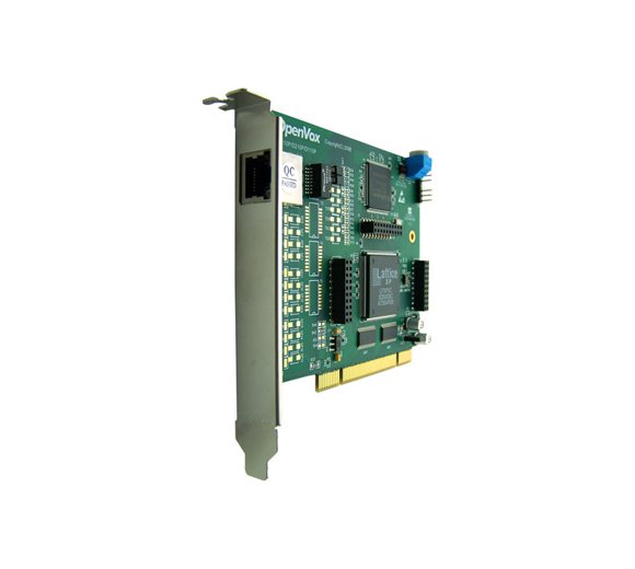 OpenVox D115P, 1 port E1/T1/J1 PRI PCI card (Trixbox, Elastix Certified)