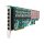 OpenVox AE2410P06 24 Port Analog PCI card + 6 FXO400 modules with EC2032 module