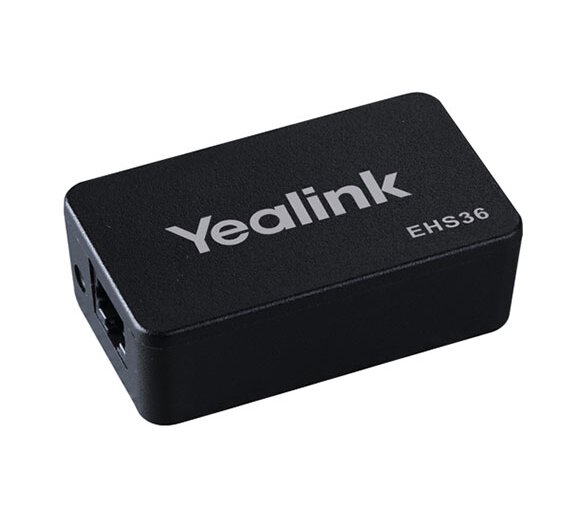 Yealink EHS36 IP Phone Wireless Headset Adapter for Jabra Plantronics Sennheiser DECT Headset