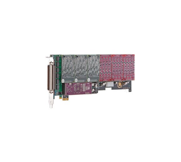 Digium AEX2412B PCIe card, 1x S400M Quad FXS Module / 2x X400M Quad FXO Module