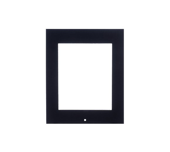 2N IP Verso front panel surface-mounted frame (black), 1 module