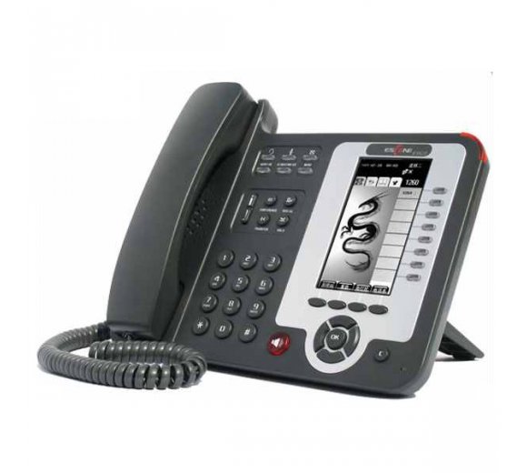 Escene ES610_PE IP Phone (PoE, 8 VoIP Accounts, HD graphic LCD Display)
