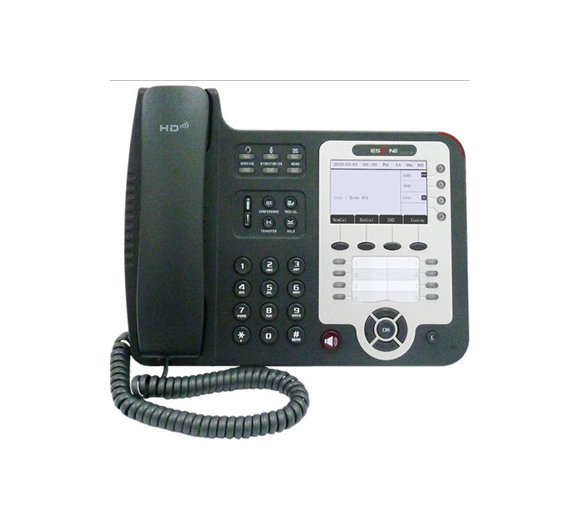 Escene ES410_PE IP Phone (PoE, 4 VoIP Accounts, 240x160 pixels graphic LCD Display)