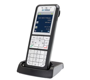 Mitel (ex. Aastra) 622d (Set), DECT over SIP, Bluetooth