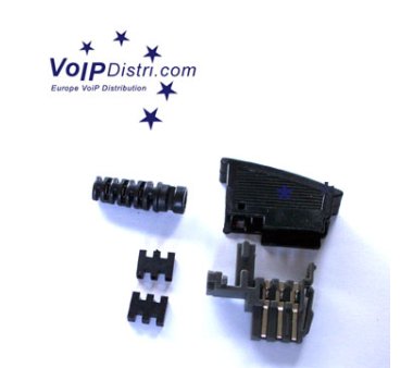 TAE-F plug (unmounted) for Siemens Gigaset Phones