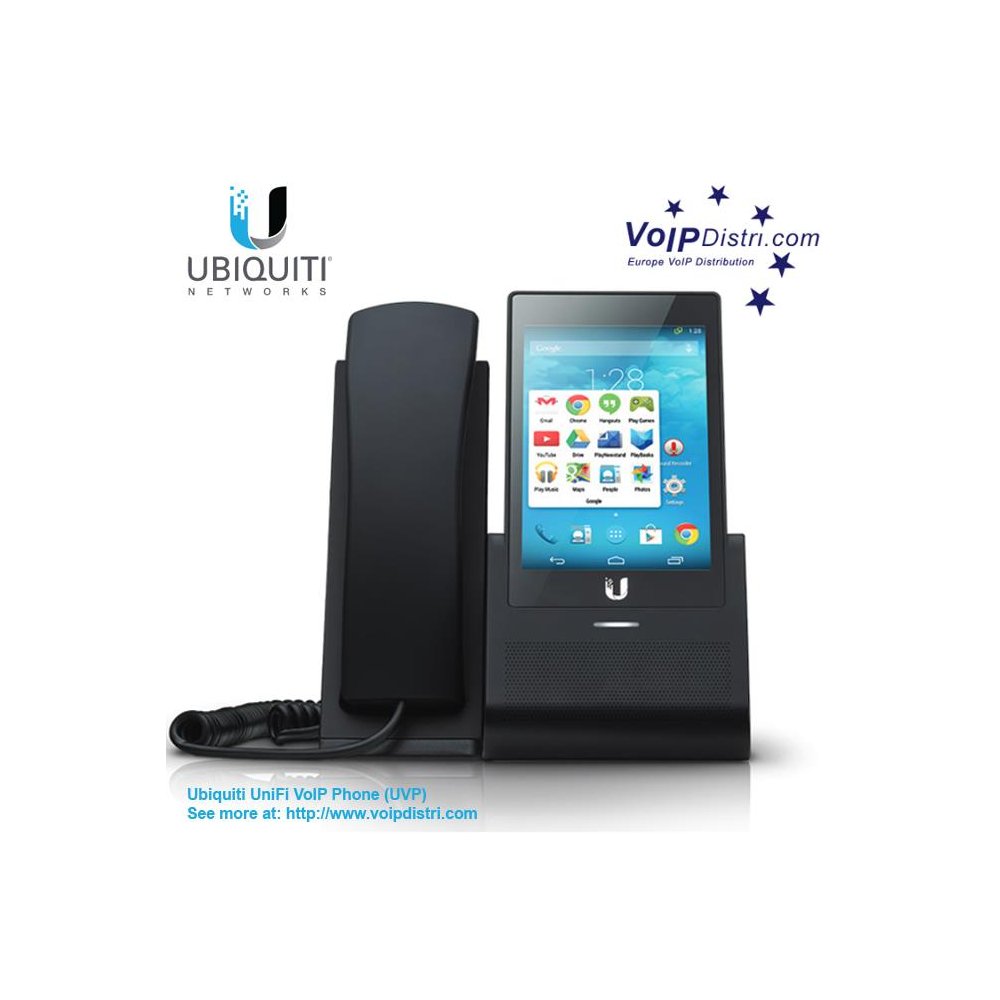 Ubiquiti UniFi VoIP Phone (UVP), SIP phone with 5 ColorTouchscreen