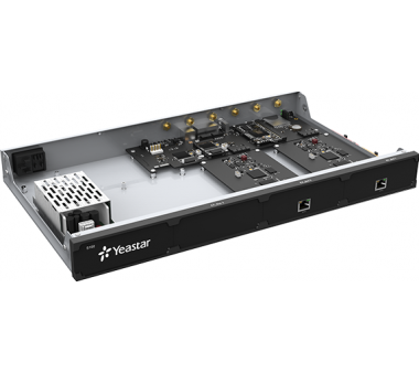 Yeastar S100 hybrid IP-PBX 19" 1U Rackmontage für bis zu 200 Benutzer