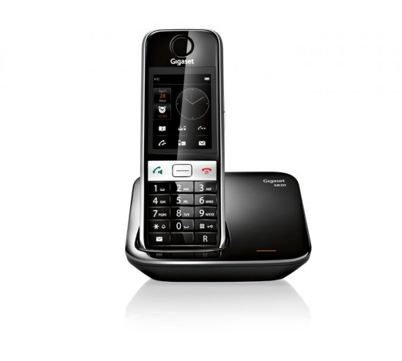 Gigaset S820 schwarz, Touch-Display, Bluetooth