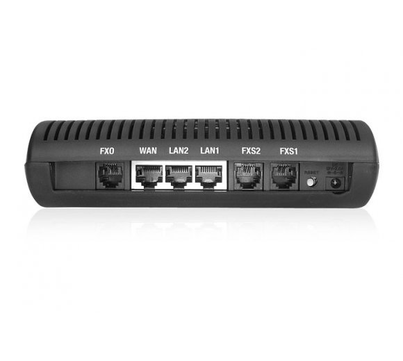 ALLO CRA-210 VoIP Adapter, 3 Ethernet Ports + 2 FXS Ports + 1 FXO Port