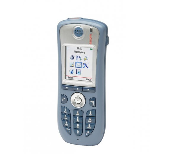 Ascom i62 Talker Basic VoWiFi Handset, Wireless IP Phone WLAN 802.11 a/b/g/n