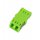 Multimode OM5 coupler, lime green, LC socket / LC socket, 50/125u