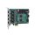 OpenVox BE400E 4-Port ISDN BRI PCI Express Card + Hardware Echo Cancellation Module; BRI Cologne Chip