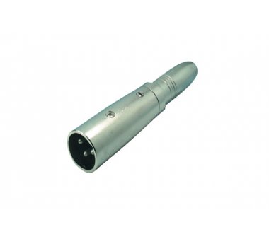 Cannon / XLR Stecker auf Klinkenkupplung 6,3 mm, MONO
