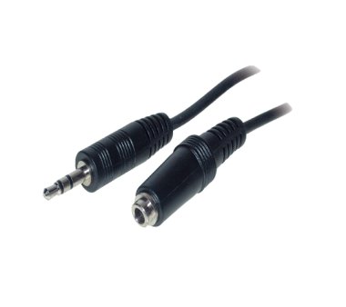 2.0m - 3 pin stereo plug 3.5mm to 3 pin stereo jack 3.5mm...