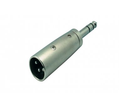 Cannon / XLR Plug to 3 pin 6.3mm Stereo Audio Plug