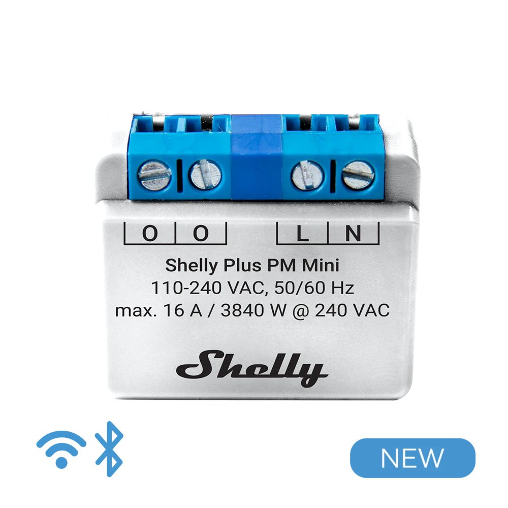 Shelly Plus PM Mini - kleinste Stromzähler