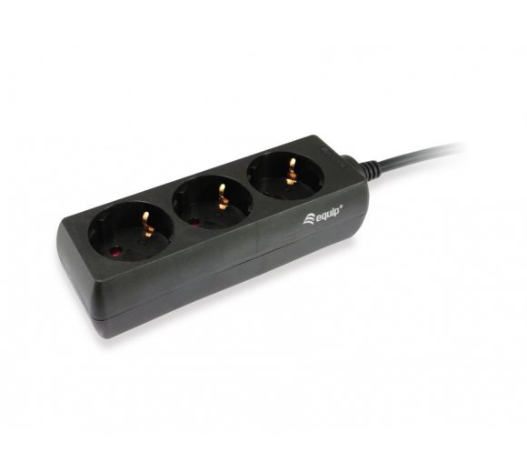 3-Socket Power Strip auf IEC Kaltgerätestecker, IEC 333280