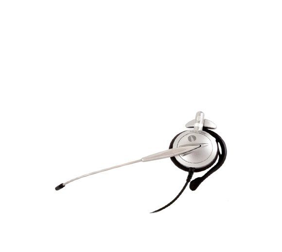 ADD-COM ADD-100 Quantum Pro Voice Tube Monaural als Einohr-Headset + Leder-, Schaumstoffohrkissen + ADD-COM ADD-1009 Headset bag