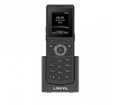 Linkvil by Fanvil W610W Portable WiFi Phone dual-band Wi-Fi (2.4G/5G with integrated 802.11 a/b/g/n/ac, Bluetooth 5.0)