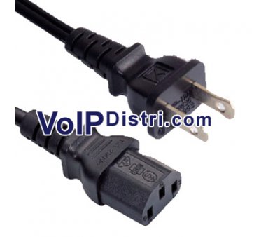IEC connector to USA plug (Length 1.80m)