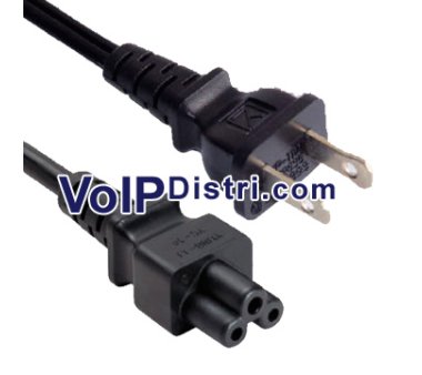 Mickey Mouse plug to USA plug (Length 1.80m)