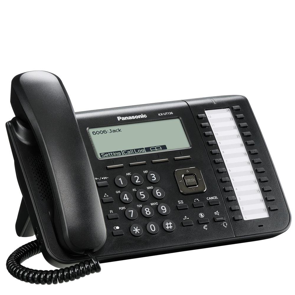 Panasonic パナソニック IP電話機 KX-UT136N panasonic-sip-kx-ut136-office-