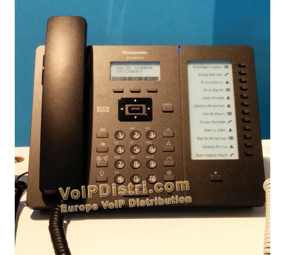 Panasonic KX-HDV230 SIP Desk Phone, black (KX-HDV230NEB)