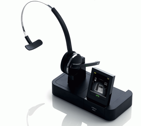 Jabra PRO 9470, 3-in-1 Headsets (einohrig) mit Touchscreen (DECT, Bluetooth), Artikel-Nr. 9470-26-904-101