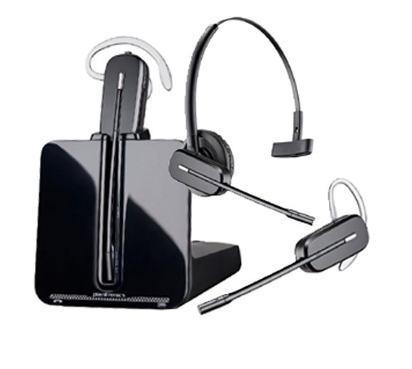 Plantronics CS540A Dect-Headset, Convertible with 3 wear Options
