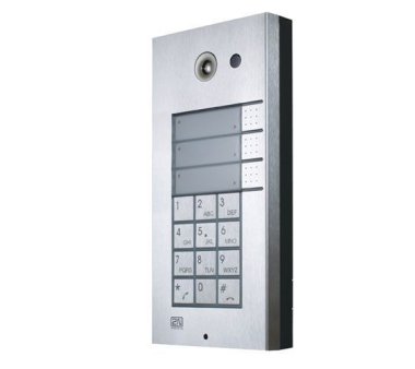 2N Helios IP Basic with 3 Call keys, Keyboard (SIP)