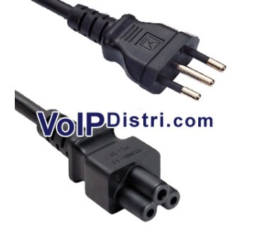 Mickey Mouse plug to IT plug (Length 1.80m)