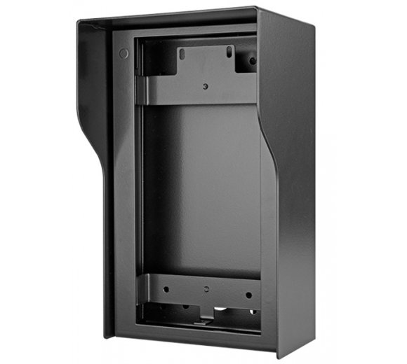 Akuvox E16 & A05 Aufputzkasten & Wetterschutzrahmen als Regenschutz zur Wandmontage (Rain Cover Black)